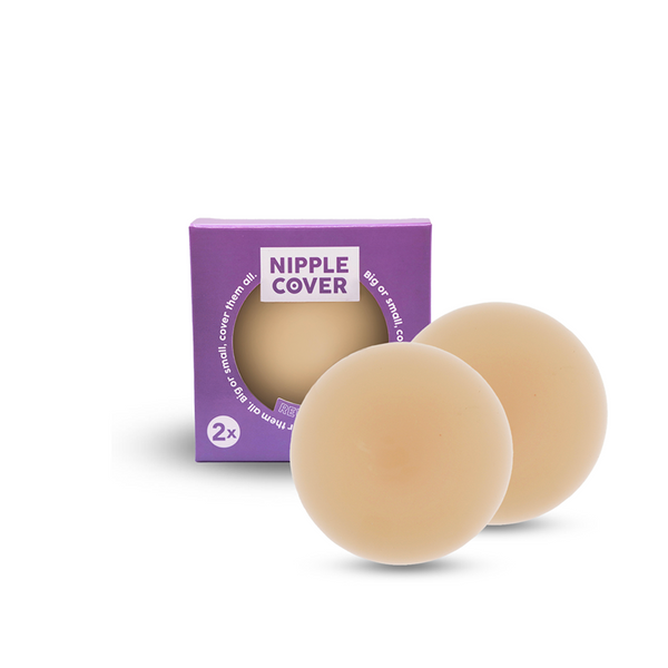Reusable silicone nipple covers Beige