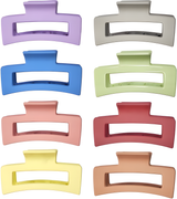 Colorful Hair Clips 8 Pack